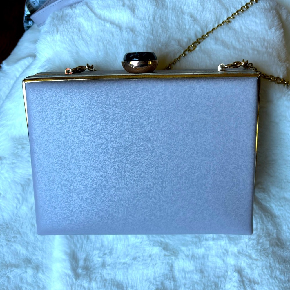 Lavender crossbody purse